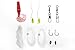 Paracord Bracelet Emergency Kit 17 pcs Survival Gear by A2S - Ultimate Survival Series includes 12 pcs Fishing Gear & Baits - Emergency Food Preparedness for all (Green, Large 9.5