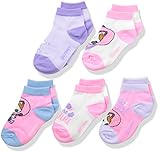 Sheriff Callie Girls' Toddler Girls' 5pk Shorty Socks, Assorted, 5-6.5