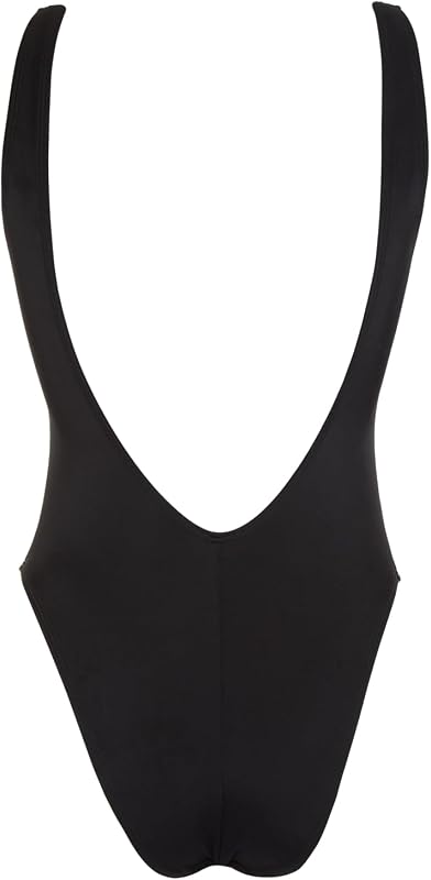 Icon Project Maillot de Bain Une pièce pour Femme, Noir, M