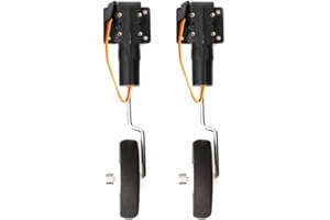 ZHIPAIJI Electronic Landing Gear, 25g 77mm 113mm Digital Servoless Retract Metal Electronic Retractable Landing Gear for RC SU27 Fixed Wing Aircraft Airplane Plane Model Drone Accessories (Color : He