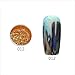AutumnFall 12 Colors Nail Glitter Powder Shinning Nail Mirror Powder Makeup Art DIY Chrome Pigment With Sponge Stick