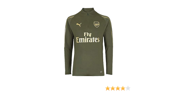 arsenal green training top