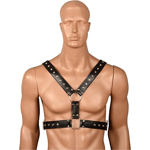 Men's Leather Harness Body Chest Harnessed