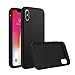RhinoShield Full Impact Protection Case Compatible with [iPhone X] | SolidSuit - Military Grade Drop Protection, Supports Wireless Charging, Slim, Scratch Resistant - Brushed Steel
