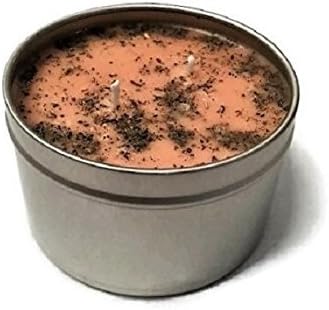 8 oz Sandalwood Amber Scented Soy Candle