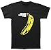 Impact Men's Velvet Underground Warhol Banana T-Shirt, Black, Medium