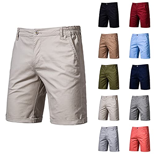 Men Summer Beach Shorts Gym Workout Cargo Shorts Quick Dry
