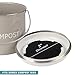 Compost Bucket for Kitchen - Odorless Countertop Compost Bin with Lid - 0.8 gal