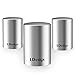 LDesign 3 Pcs Magnetic Beer Bottle Opener, Stainless Steel Stylish Automatic Beer Can Opener with Cap Catcher to Open the Cap of Beer, Water, Soda in 3s for Bar, Home, Gift Set, Great For Arthritis