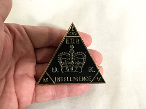 2 James+British+Intelligence+Badge+Metal