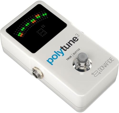 Amazon.com: TC Electronic POLYTUNE 3 NOIR Tiny Polyphonic Tuner