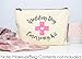 Moonwake Designs Wedding Day Emergency Kit Makeup Bag, Bridal Shower Gift, Wedding Survival Kit, Cosmetic Bag
