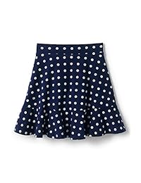 Lands 'End - Falda de punto para niñas (talla grande)