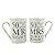 Ivory 50th Anniversary Mr Right & Mrs Always Right Mug Gift Set by Haysom Interiors
