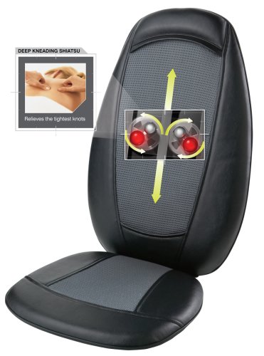 Homedics SBM-200H Therapist Select Shiatsu Massaging Cushion with Heat