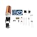 Zripool 9-12V BD243 Mini Tesla Coil Kit Electronics DIY Parts Wireless Transmission DIY Board Set