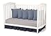 Delta Children Capri 3-in-1 Convertible Baby Crib, White