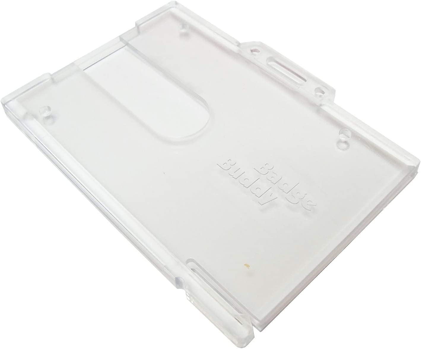 Badge Buddy ID CARDHOLDER - Holds 2 Cards