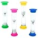 1 X 3 Minute Plastic White Sand Timer - 12 Pack