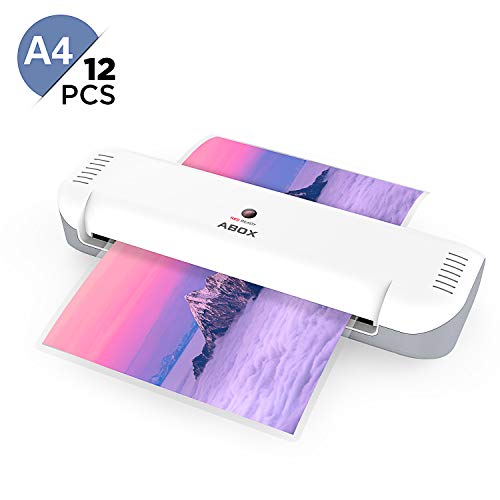 ABOX Laminators 12 Laminating Pouches