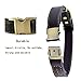 wangstar Luxury Real Leather Dog Collar, Heavy Duty Buckle Dog Leather Collar for Small Medium Large Dogs, Stylish Design with Strong Quick Release Brass Buckle (L, Black)