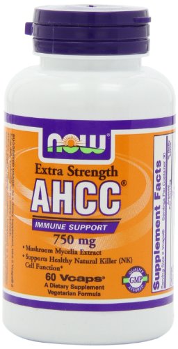 NOW Foods AHCC 750mg Xtra Force, 60 Vcaps