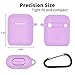 2019 Newest AirPods Case,360°Protective Silicone AirPods Accessories Kit Compatiable with Apple AirPods 1st/2nd Charging Case[Not for Wireless Charging Case]thumb 3