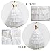 Petticoat Skirt For Women 4 Hoop Crinoline Underskirt For Ball Gown Dress