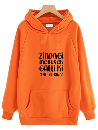 mens black and orange hoodie