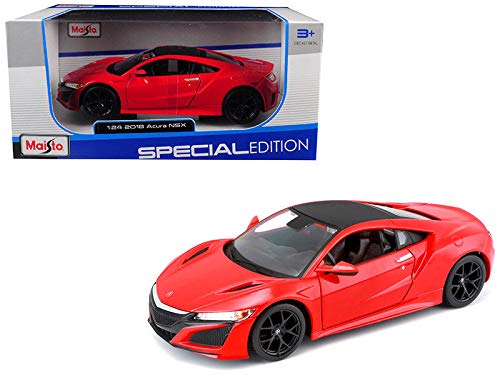 DIECAST Toys CAR MAISTO 1:24 W/B - Special Edition - 2018 Acura NSX RED 31234RD