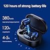 Wireless-Headphones-True-Wireless-Earbuds-with-Led-Display-Charging-Case-HD-HiFi-Stereo-One-click-Smart-Control-Built-in-Mic-IP7-Waterproof-Wireless-Bluetooth-Earphones-for-Android JOKBEN Wireless Headphones, True Wireless Earbuds with Led Display Charging Case, HD HiFi Stereo, One-click Smart…
