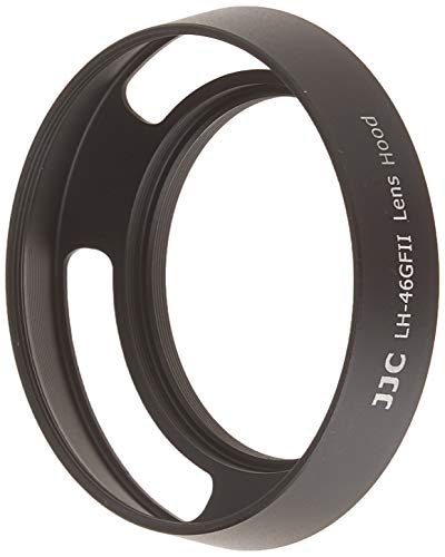 JJC LH-46GFII Metal Lens Hood for Panasonic Lumix G 20mm 1.7 II & 20mm 1.7 & 14mm 2.5 ASPH