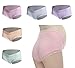 Metalife 5Pcs Womens Under the Bump Maternity Underwear Pregnancy Briefs XL