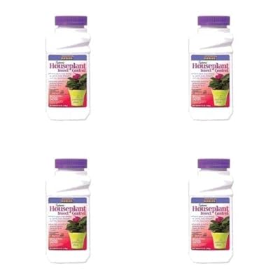 Bonide (BND951 - Systemic House Plant Insect Control, 0.22% Imidacloprid Insecticide (8 oz.), White (4)