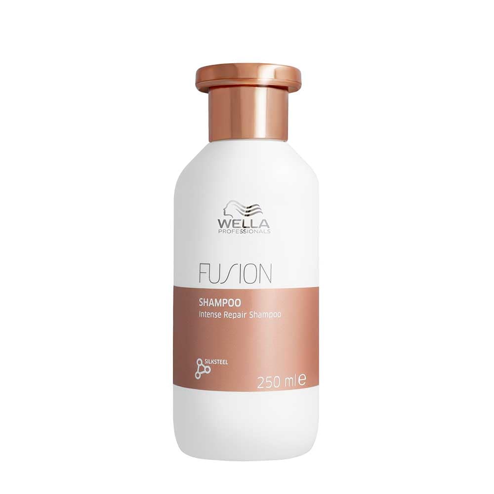 WELLA Professionals Fusion Intense Repair Deep Cleansing Shampoo - Repairing Hair Care for Broken Ha