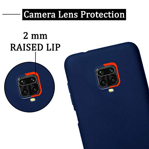 Febelo Case for Mi Note 9 Pro/Mi Note 9 Pro Max, Matte Finish Exclusive Ultra Slim Soft Back Cover for Redmi Note 9 Pro/