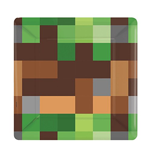 Pixel Tnt Party Kit 1 For 8 Children Licensed Minecraft Party