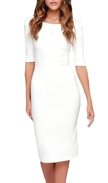 white cocktail dress amazon
