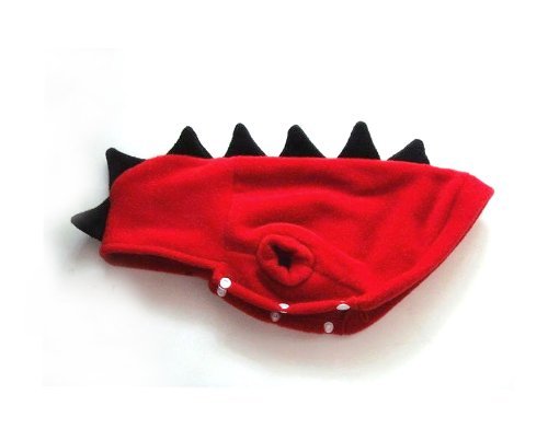ARJOSA® Pet Costume Dog Fleece Soft Cozy Jumpsuit Halloween Collection Devil Coat Clothes - Image 3