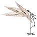 EASELAND Patio Umbrella (10ft, Beige)