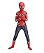 UTUMR The Kids Bodysuit Superhero Costumes Lycra Spandex Halloween Cosplay Costumes (M/120-130cm) Red