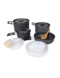 Yodo aluminio anodizado Utensilios de cocina Set A