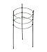 Anleo Plant Support Ring Garden Trellis Flower Iron Support Climbing Plant Grow Cage with Adjustable Rings