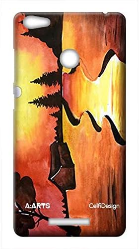 CelfiDesign Official Merchandise Scarlet Evening Back Cover Case for Gionee F103 Pro (Multicolor)