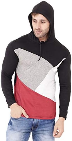 Blisstone Men's Cotton Hooded T-Shirt, SPN-B2S