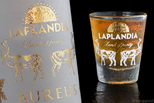 Laplandia Aureus Moltebeere/Cloudberry Wodka Finnland aus Preiselbeeren (40% vol.) – Bild 4