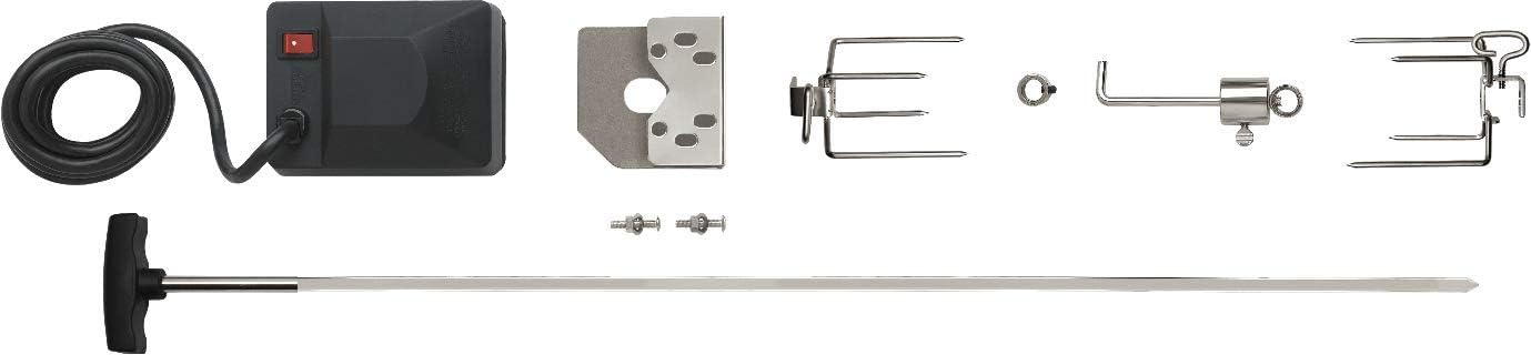 Napoleon 69211 Heavy Duty Kit Grill Rotisserie, Stainless Steel : Garden & Outdoor