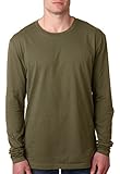 Next Level Men's Premium Fitted Long-Sleeve Crew