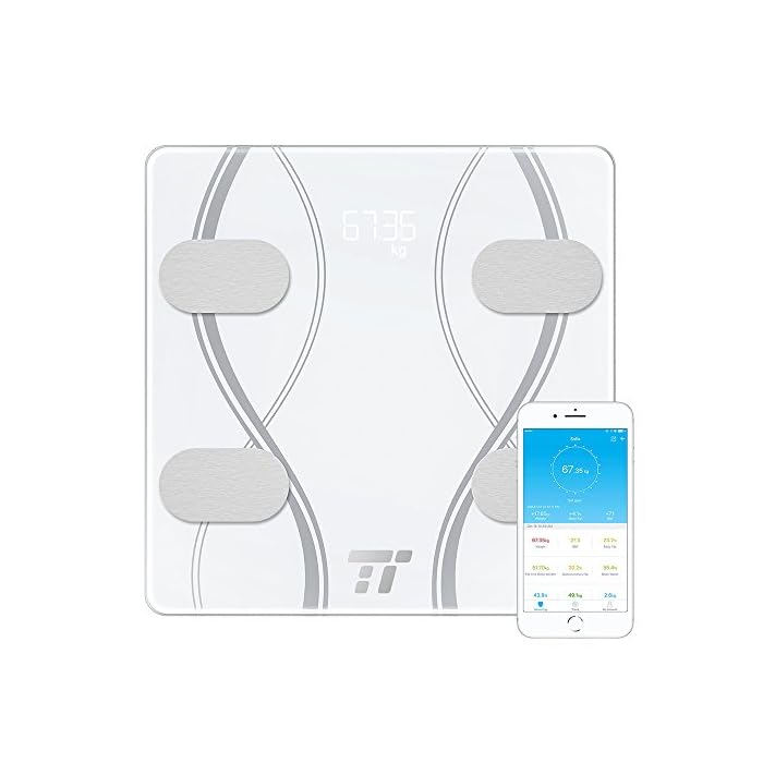 Buy TaoTronics Body Fat Scale, Bluetooth Body Composition Scale, FDA