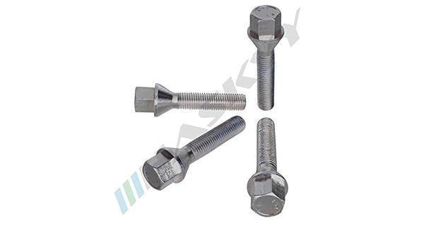 16 Tornillos de Rueda Pernos de Rueda M12x1, 25 para ...